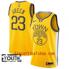 Golden State Warriors Trikot Draymond Green 23 2018-19 Nike Gelb Swingman - Kinder